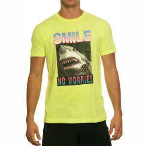 Maui and Sons, Smile No Worries Yellow Neon Tee